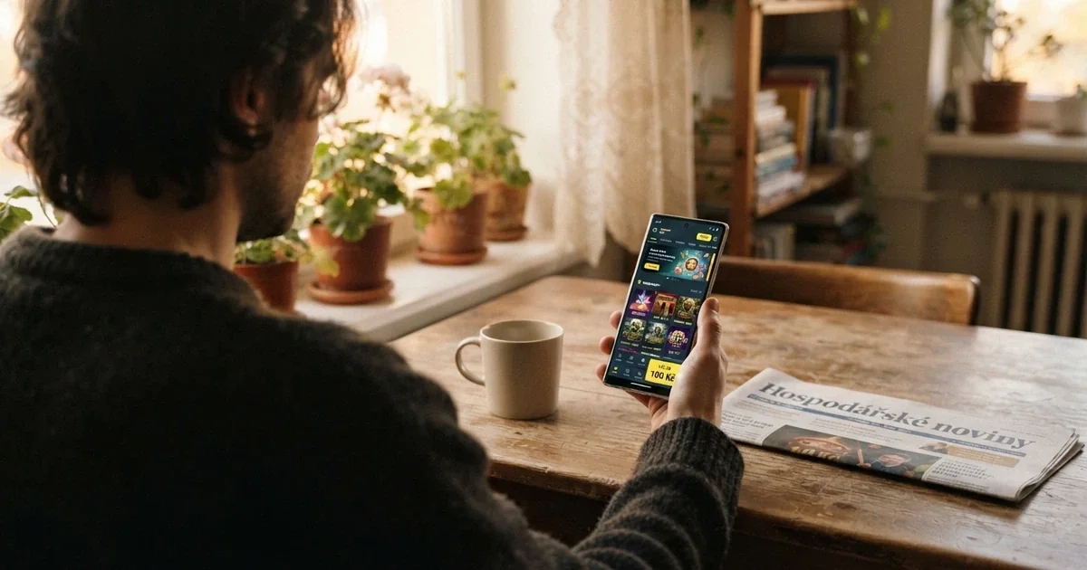 Hráč vybírá online casino na mobilu s minimálním vkladem 100 Kč